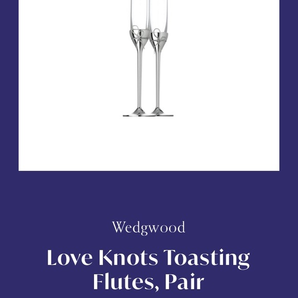 Vera wang toasting flutes - Picture 2 of 11
